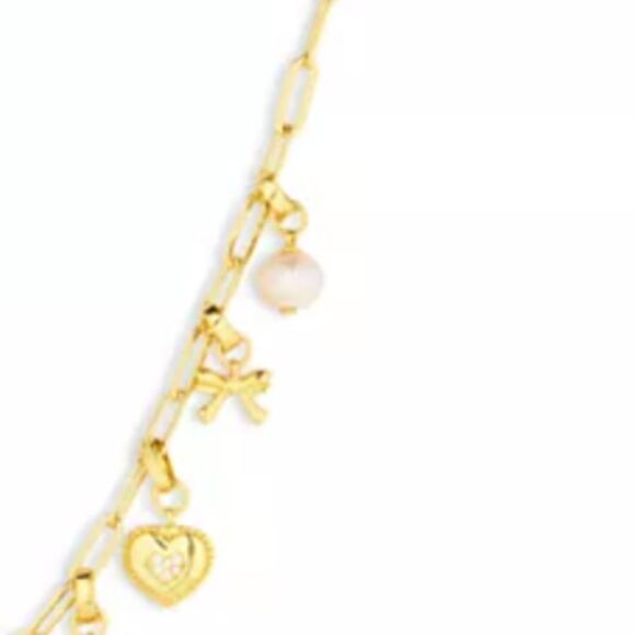 Gold bow charm - Picture 2 of 4